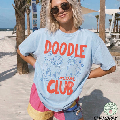 Doodle Mom Club Comfort Colors® T-shirt