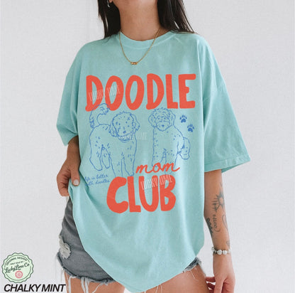 Doodle Mom Club Comfort Colors® T-shirt