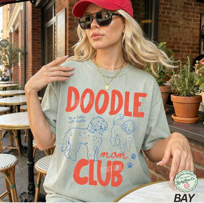 Doodle Mom Club Comfort Colors® T-shirt