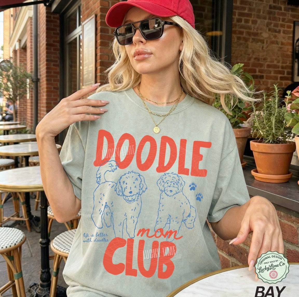 Doodle Mom Club Comfort Colors® T-shirt