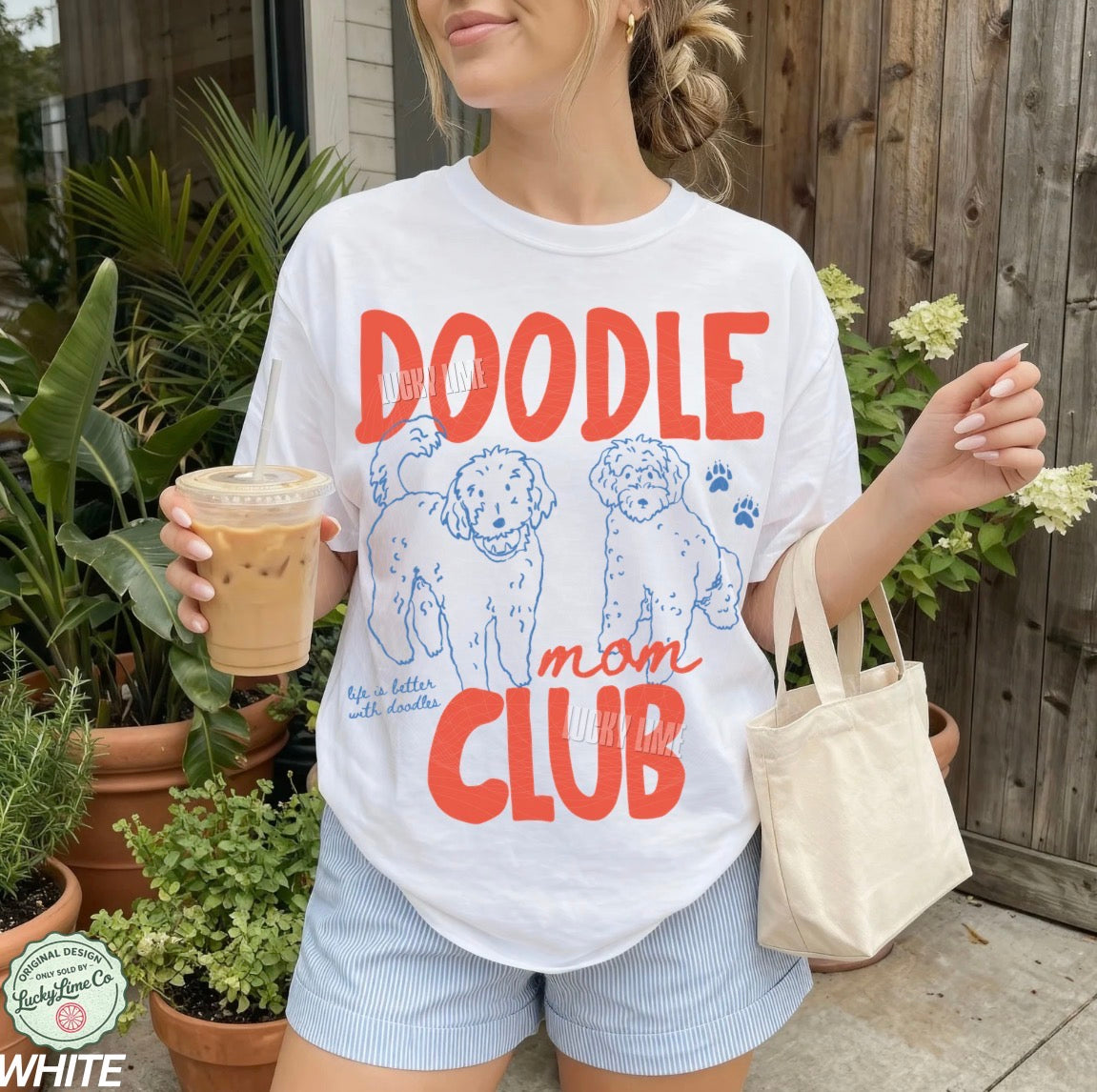 Doodle Mom Club Comfort Colors® T-shirt