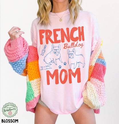 French Bulldog Mom Comfort Colors® T-shirt