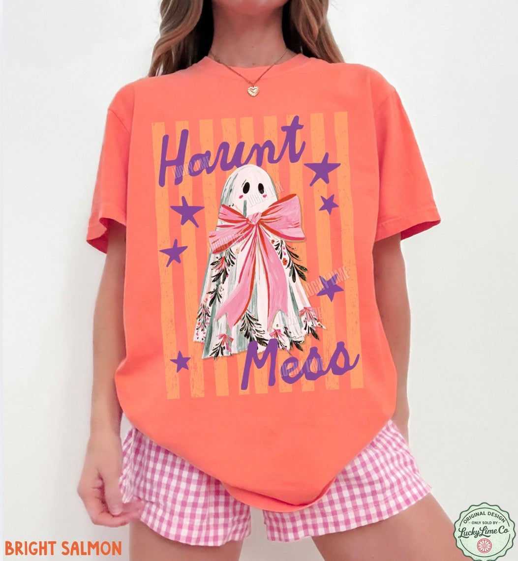 Haunt Mess Ghost Comfort Colors® T-shirt