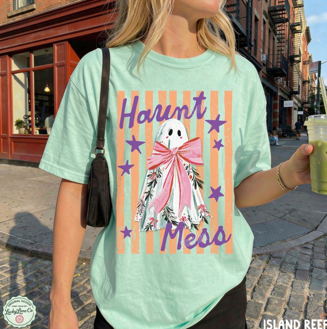 Haunt Mess Ghost Comfort Colors® T-shirt