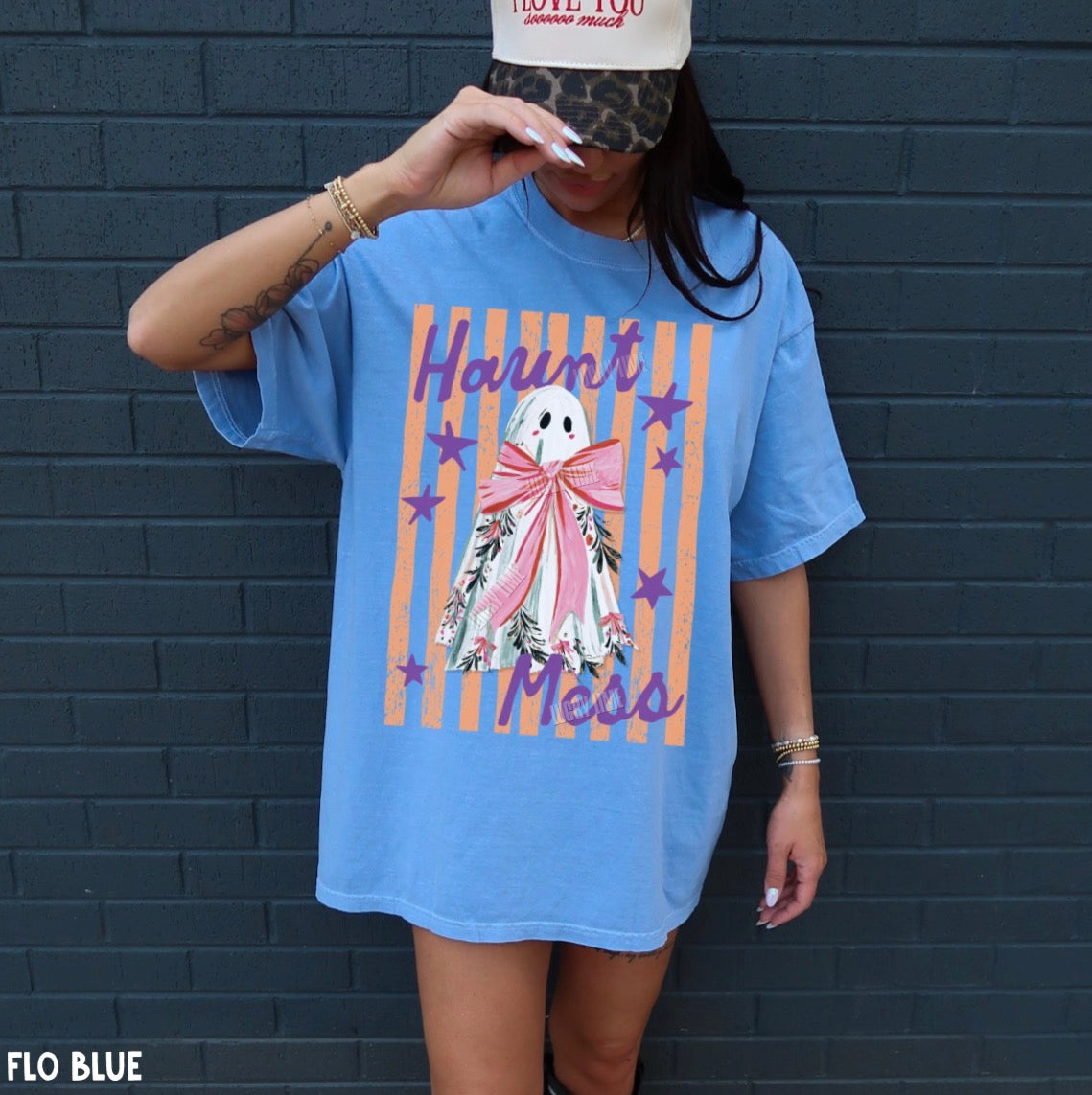 Haunt Mess Ghost Comfort Colors® T-shirt