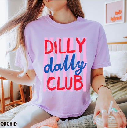Dilly Dally Club Comfort Colors® Women's Boxy Tee