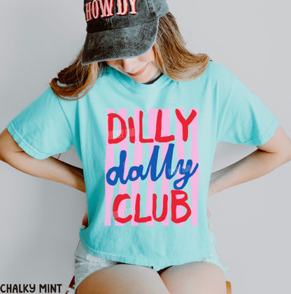 Dilly Dally Club Comfort Colors® Women's Boxy Tee