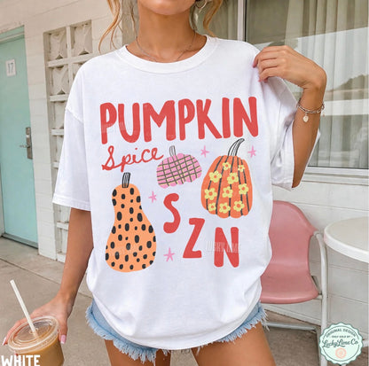 Pumpkin Spice SZN Comfort Colors T-shirt