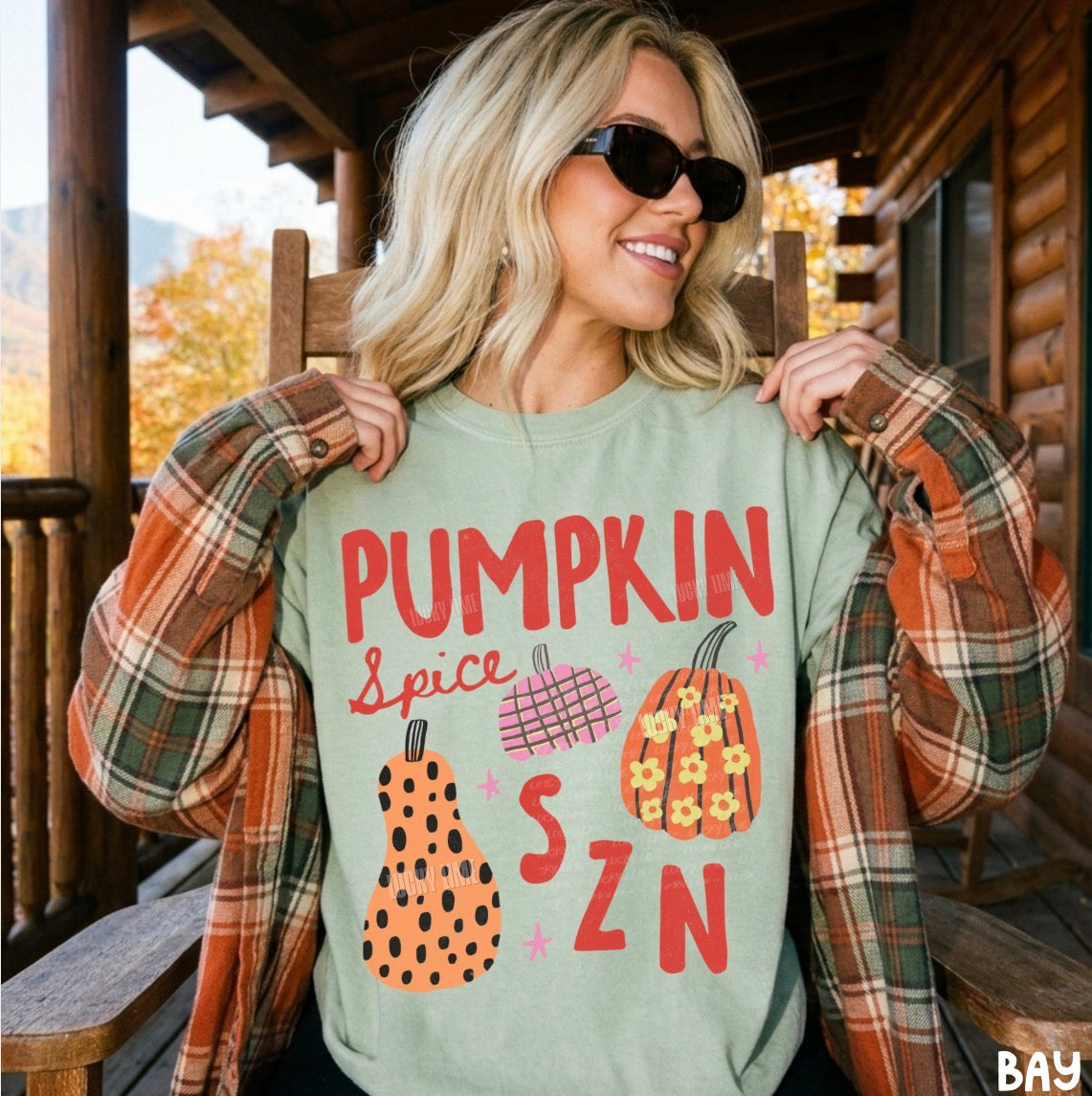 Pumpkin Spice SZN Comfort Colors T-shirt