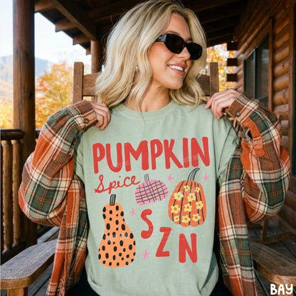 Pumpkin Spice SZN Comfort Colors T-shirt