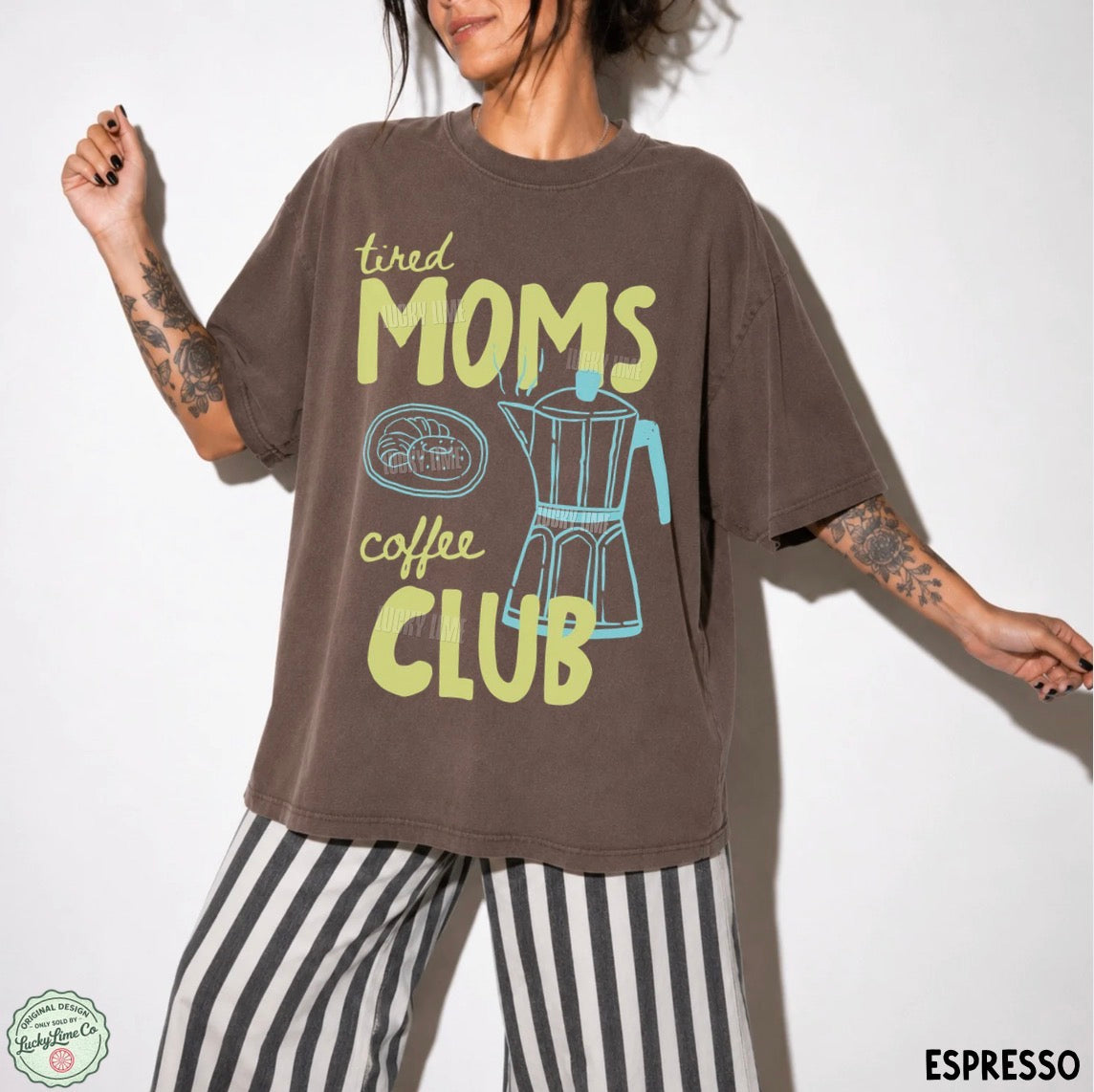Tired Moms Coffee Club Comfort Colors® T-Shirt