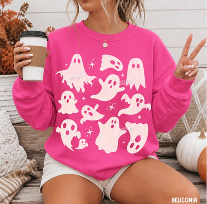 Ghost Collage Crewneck Sweatshirt