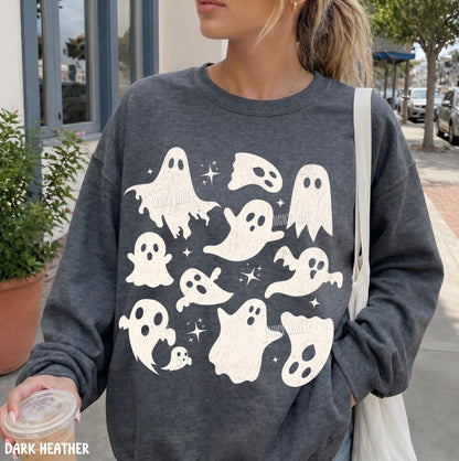 Ghost Collage Crewneck Sweatshirt