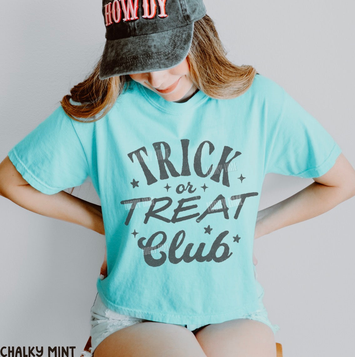 Trick or Treat Club Comfort Colors® Cropped T-Shirt