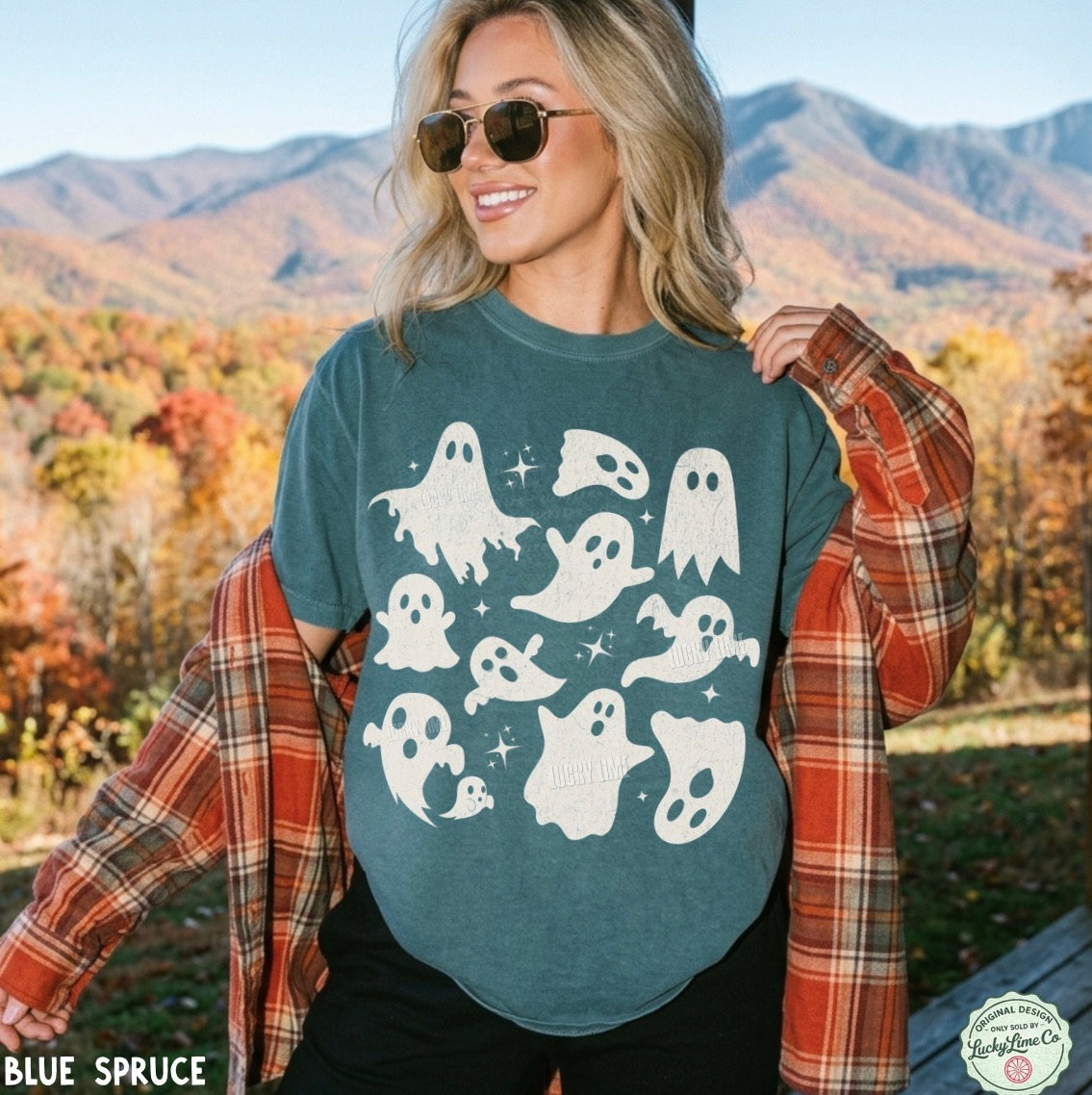 Ghost Collage Comfort Colors® T-shirt