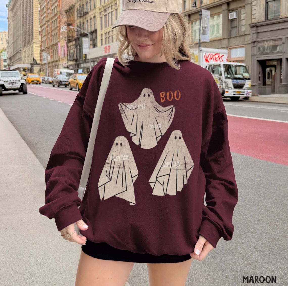 Boo to You Ghosts Crewneck Sweatshirt
