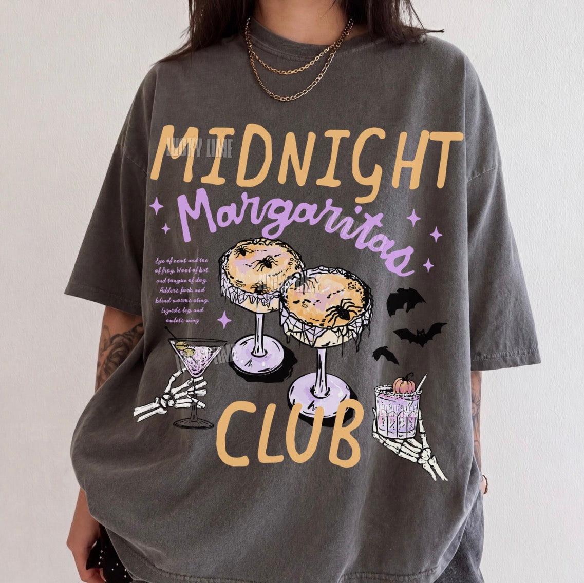 Midnight Margaritas Club Comfort Colors® T-shirt