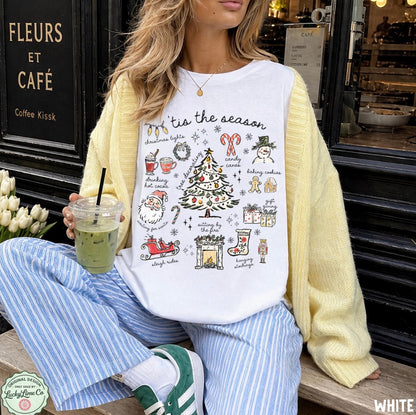 Tis the Season Christmas Comfort Colors® T-shirt