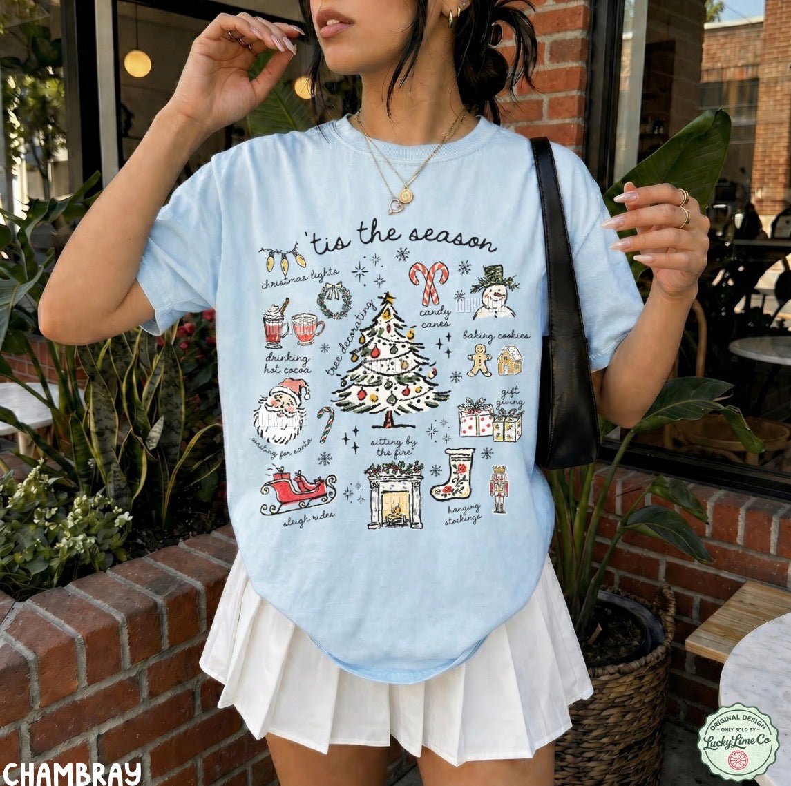 Tis the Season Christmas Comfort Colors® T-shirt