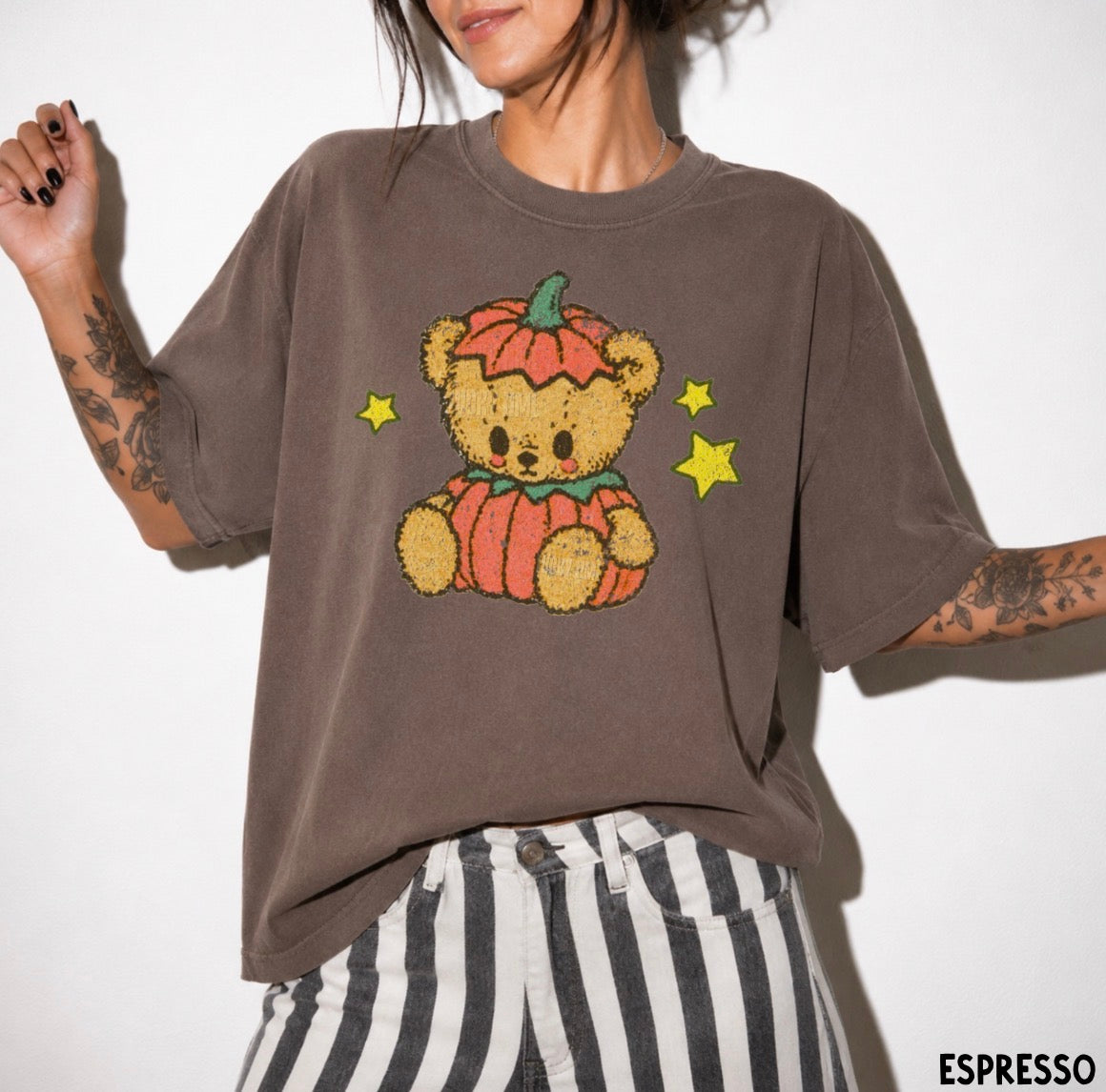 Pumpkin Teddy Bear Comfort Colors® T-shirt