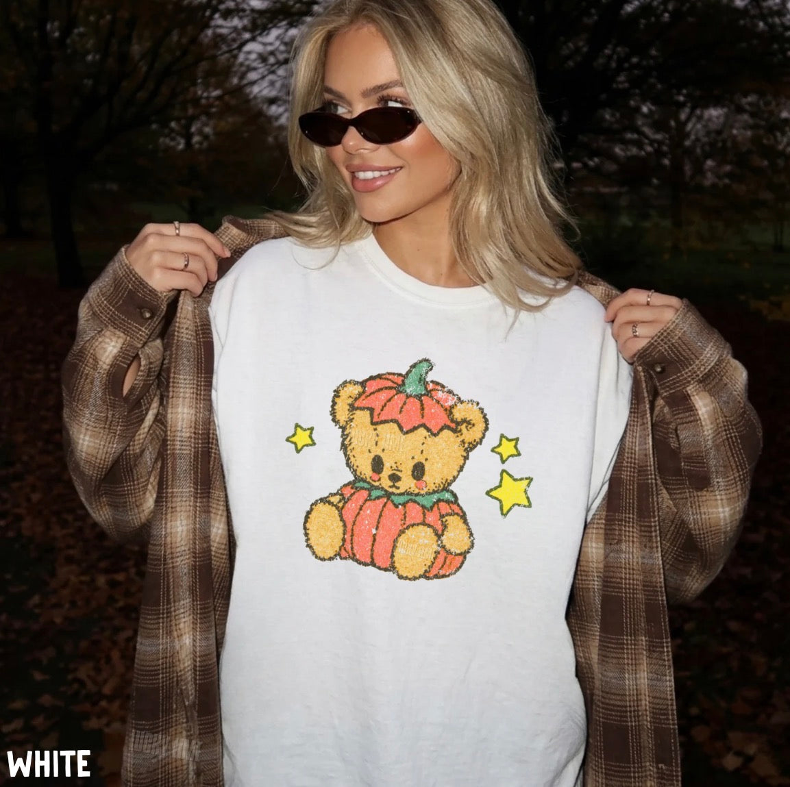 Pumpkin Teddy Bear Comfort Colors® T-shirt
