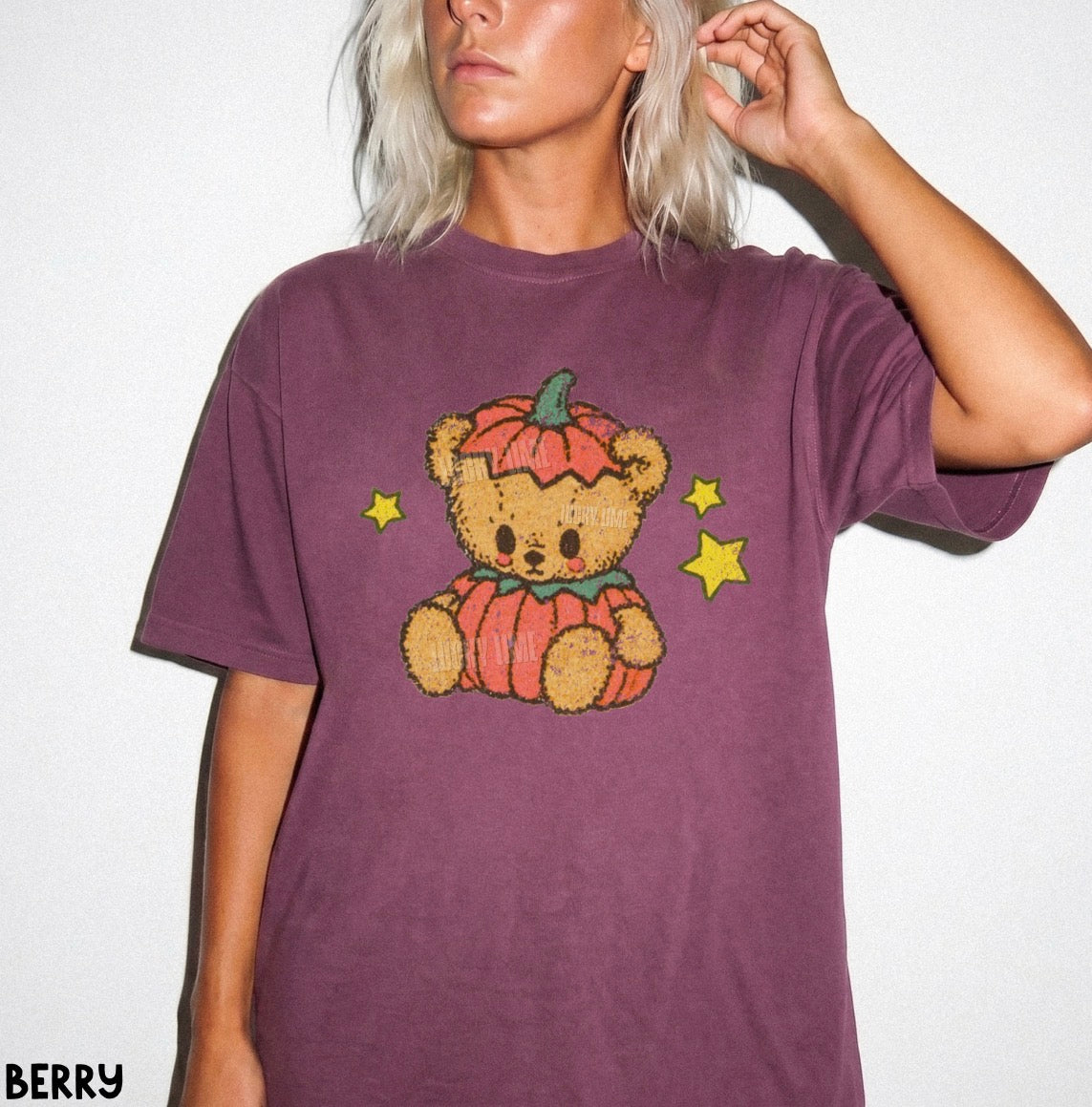 Pumpkin Teddy Bear Comfort Colors® T-shirt