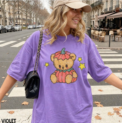 Pumpkin Teddy Bear Comfort Colors® T-shirt