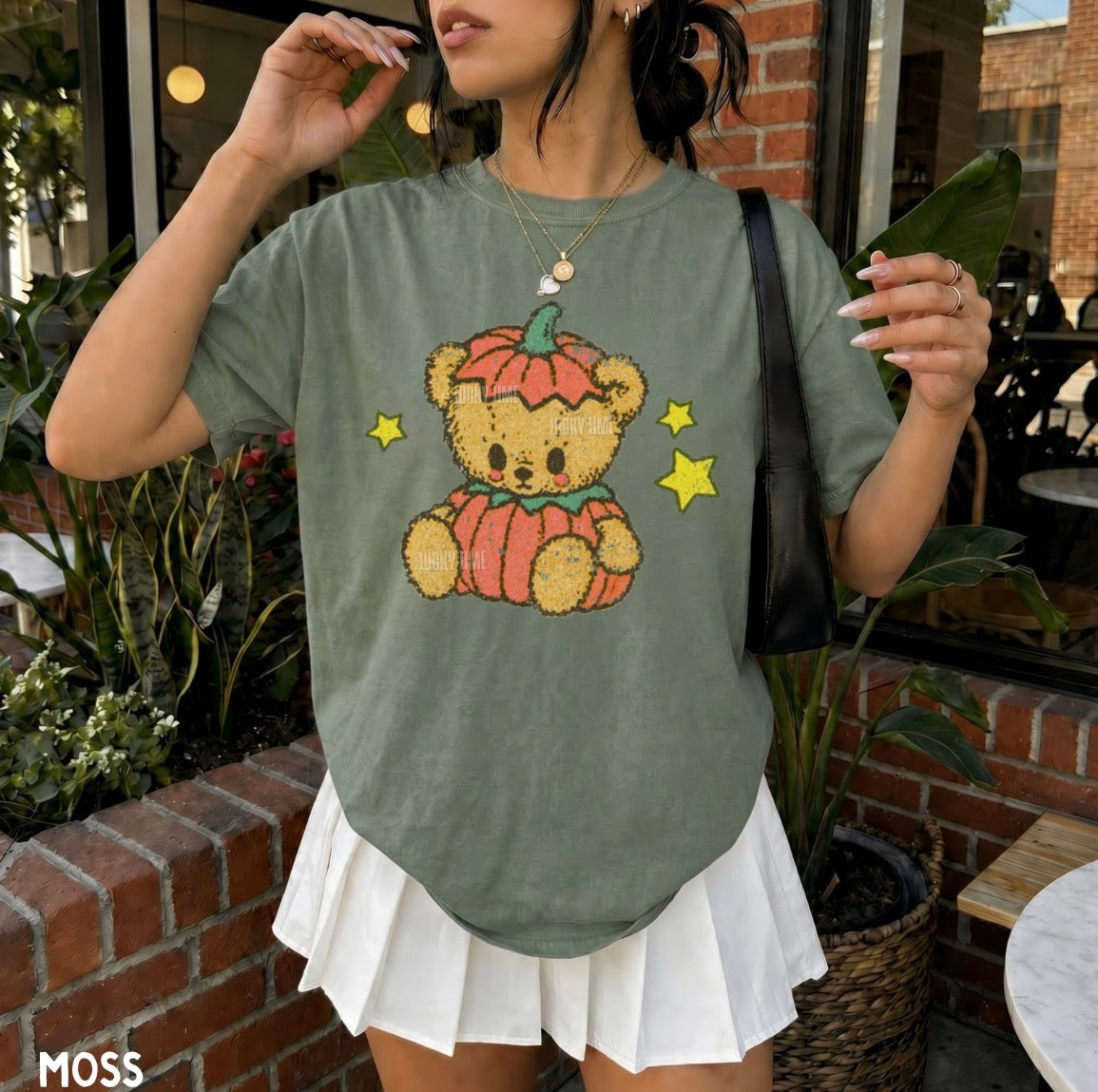 Pumpkin Teddy Bear Comfort Colors® T-shirt
