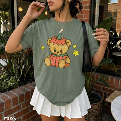 Pumpkin Teddy Bear Comfort Colors® T-shirt