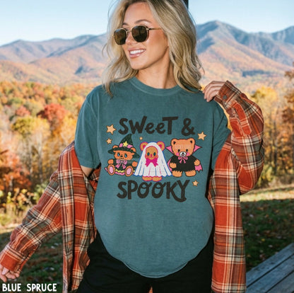 Sweet & Spooky Teddy Bears Comfort Colors® T-shirt