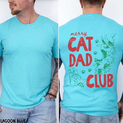 Merry Cat Dad Club Comfort Colors® T-shirt