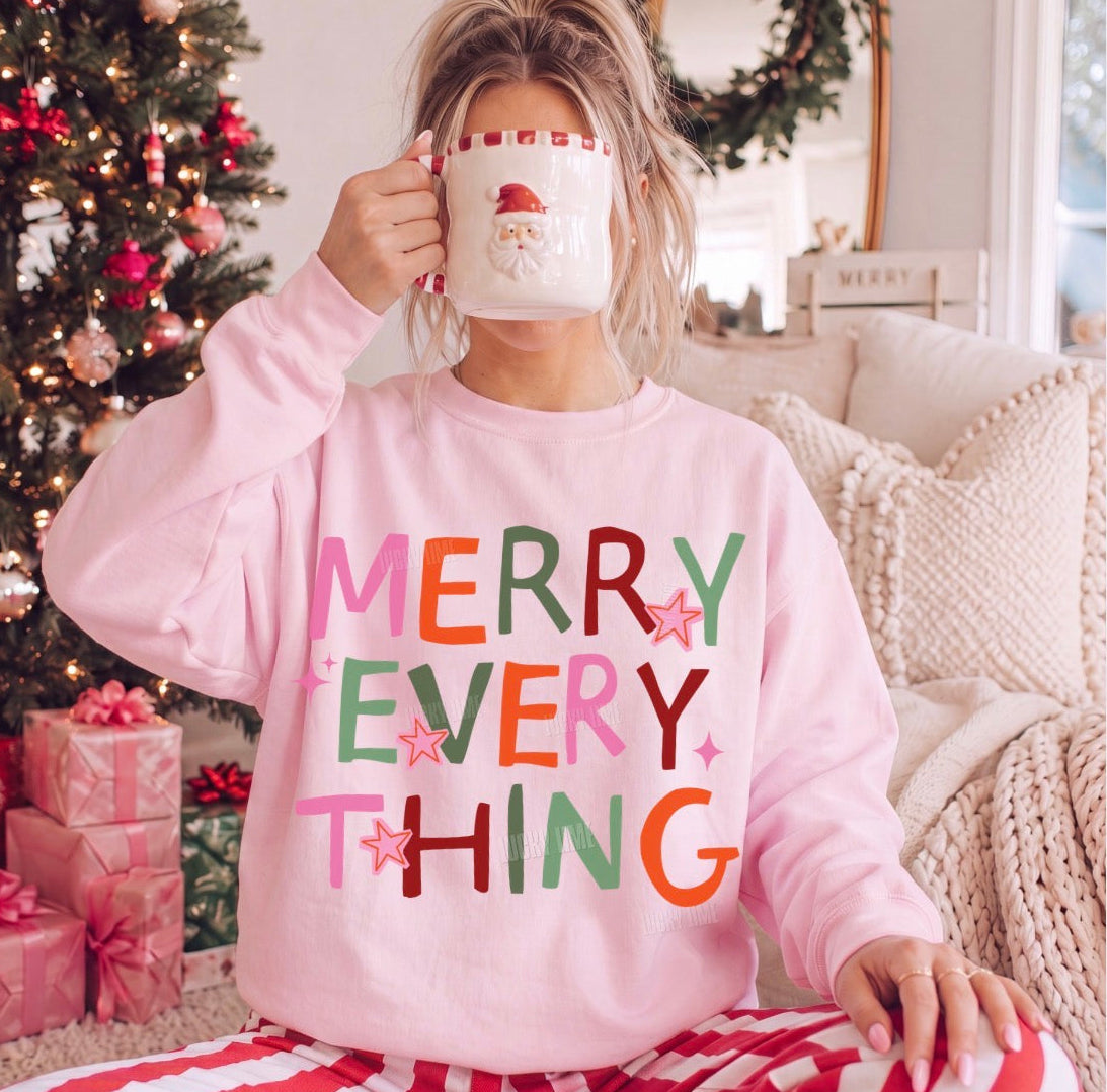 Merry Everything Crewneck Sweatshirt