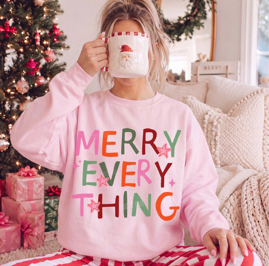Merry Everything Crewneck Sweatshirt