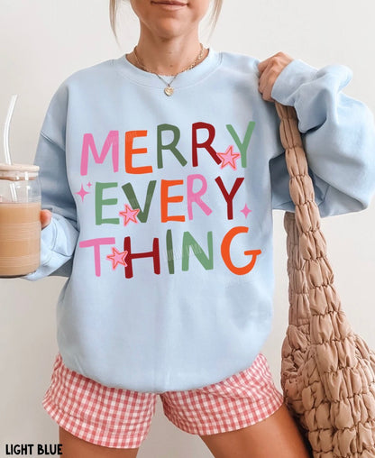Merry Everything Crewneck Sweatshirt