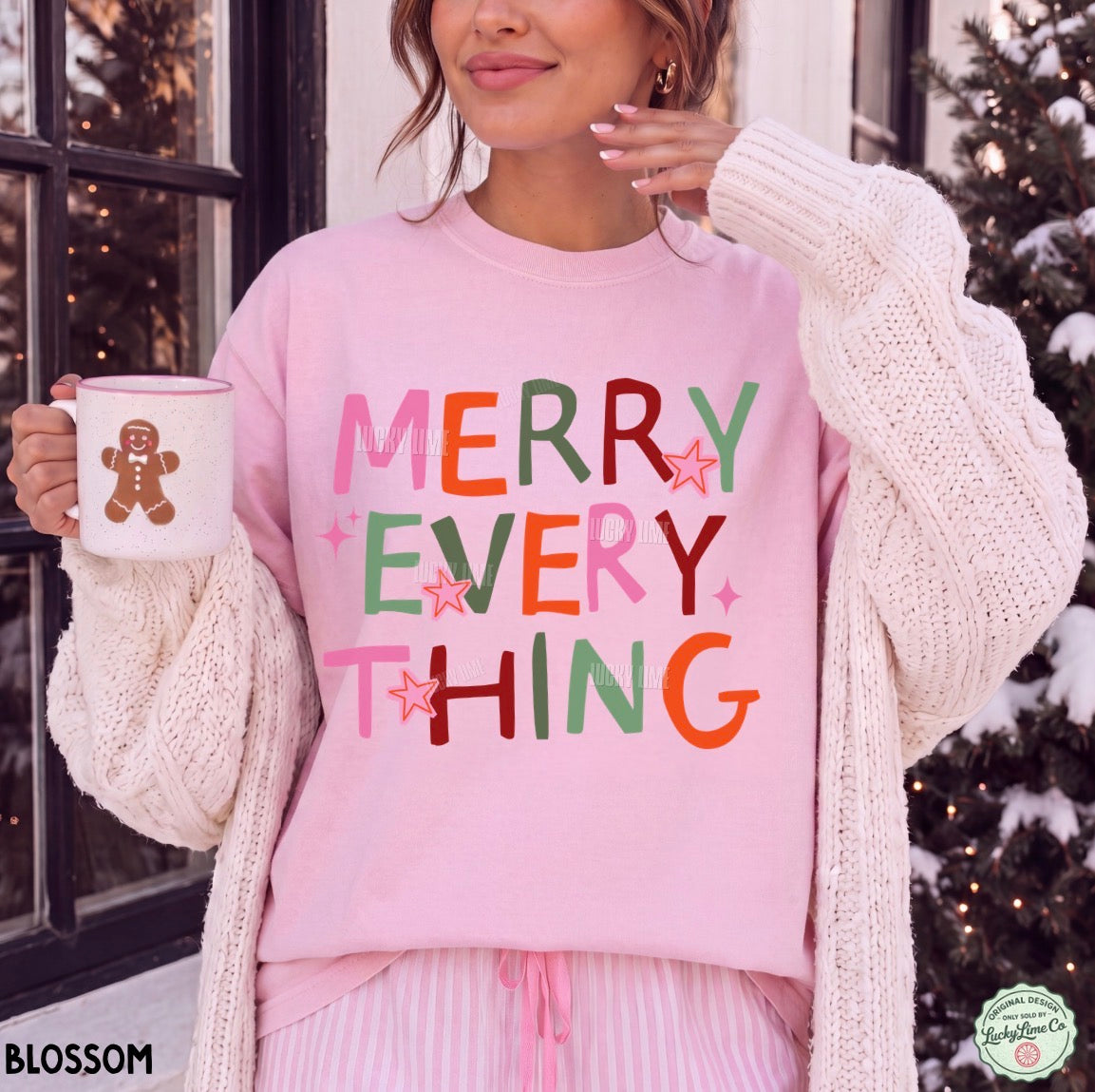 Merry Everything Comfort Colors® T-shirt