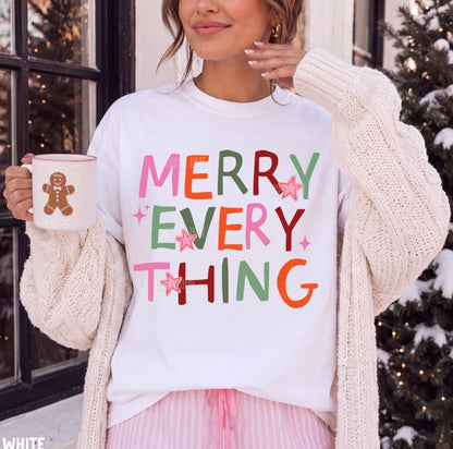 Merry Everything Comfort Colors® T-shirt