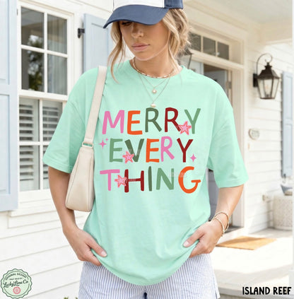 Merry Everything Comfort Colors® T-shirt