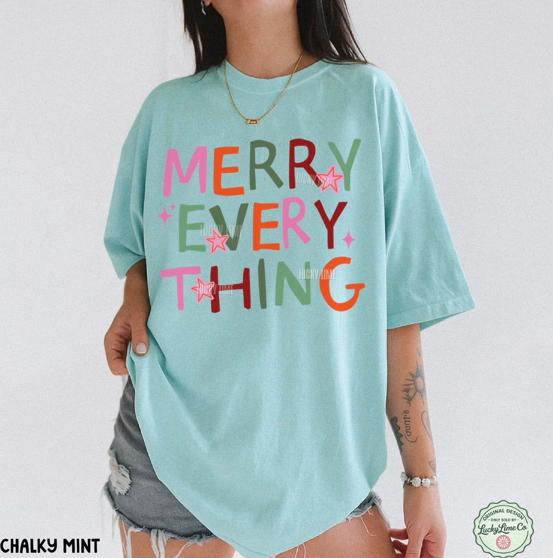 Merry Everything Comfort Colors® T-shirt