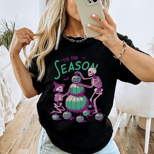 Tis the Season Skeleton Comfort Colors® T-Shirt