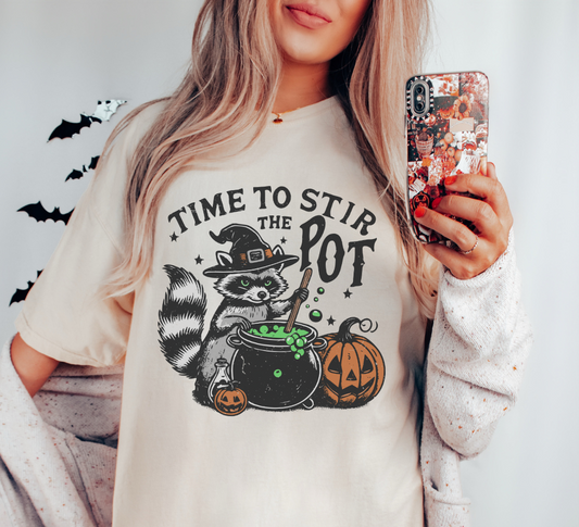 Time to Stir the Pot Halloween Comfort Colors® T-Shirt