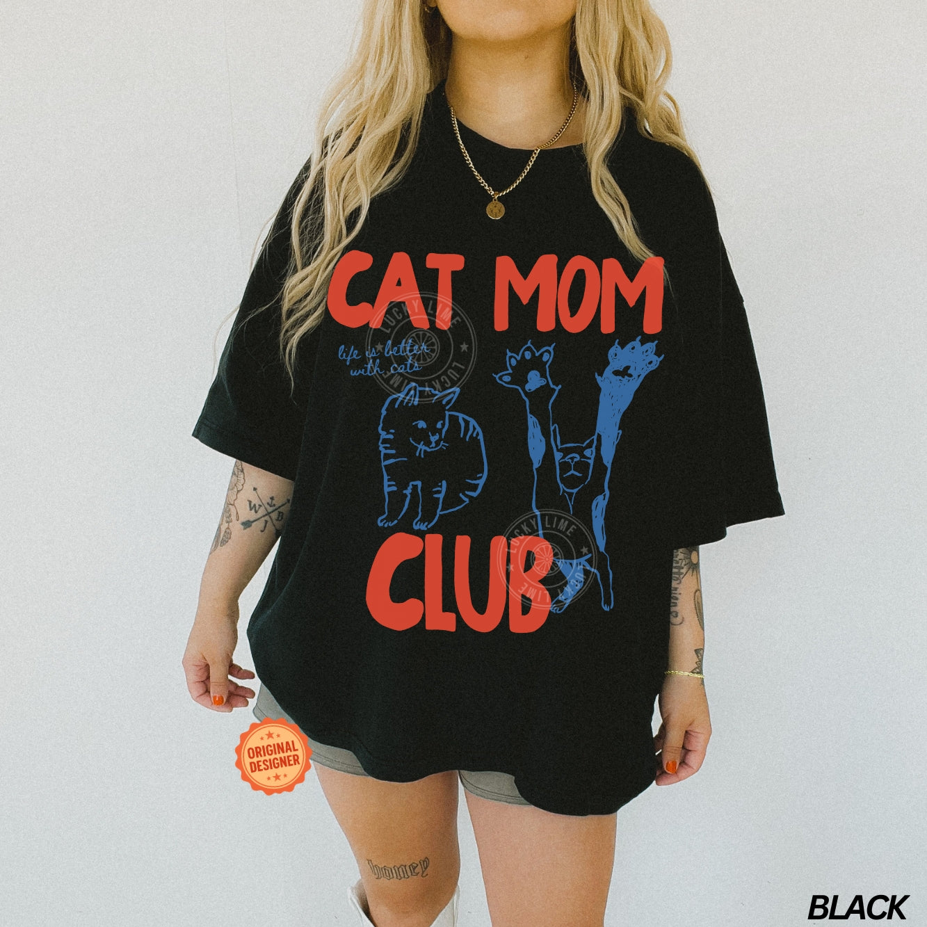 Cat Mom Club Comfort Colors® T-Shirt