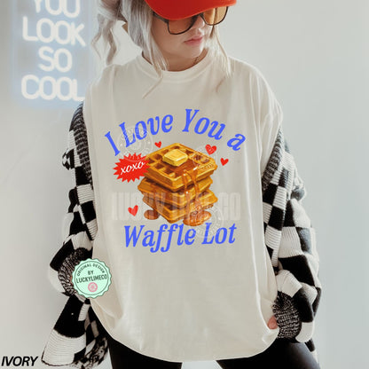 I Love You a Waffle Lot Comfort Colors® T-shirt