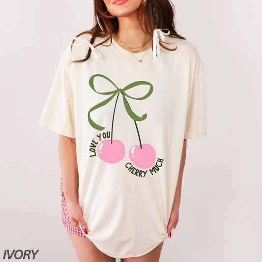 Love You Cherry Much Comfort Colors® T-shirt