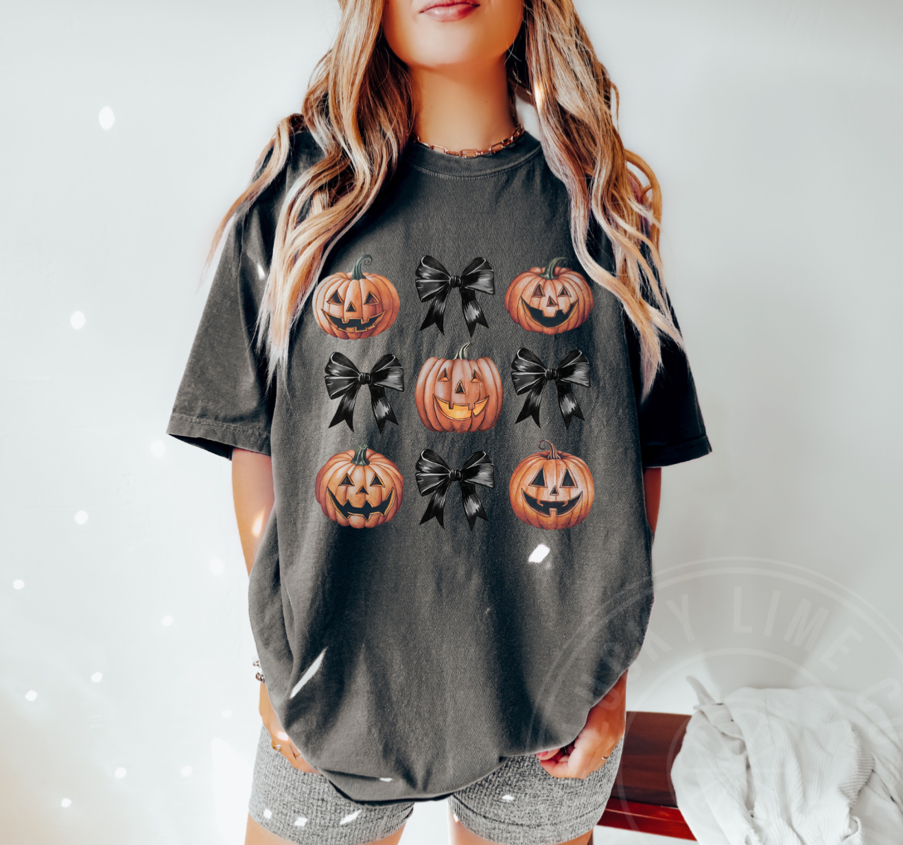 Jack O’ Lantern Halloween Bows T-shirt