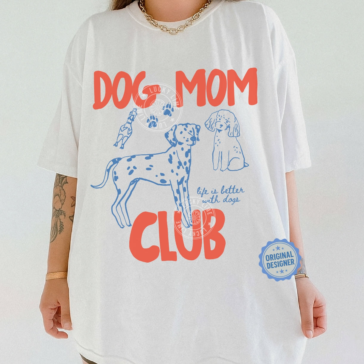 Dog Mom Club Comfort Colors® T-shirt