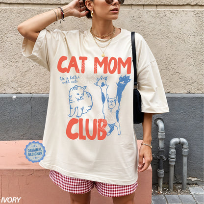 Cat Mom Club Comfort Colors® T-Shirt