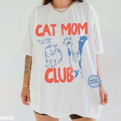 Cat Mom Club Comfort Colors® T-Shirt