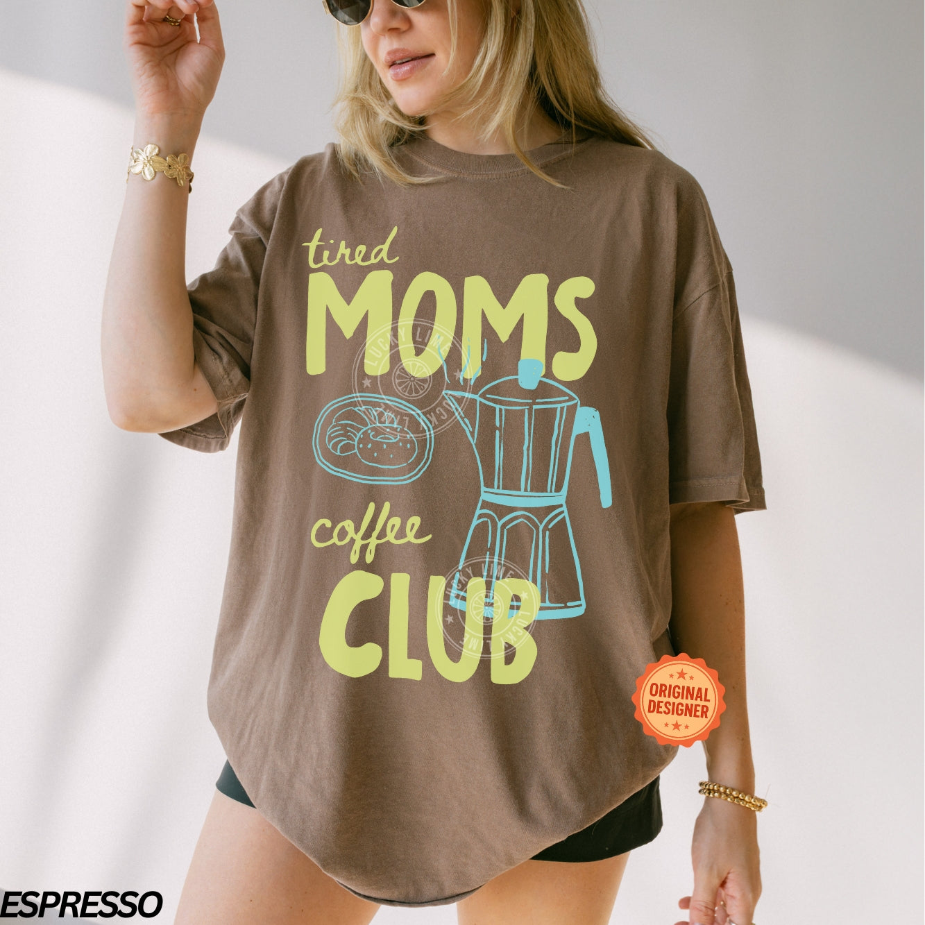Tired Moms Coffee Club Comfort Colors® T-Shirt