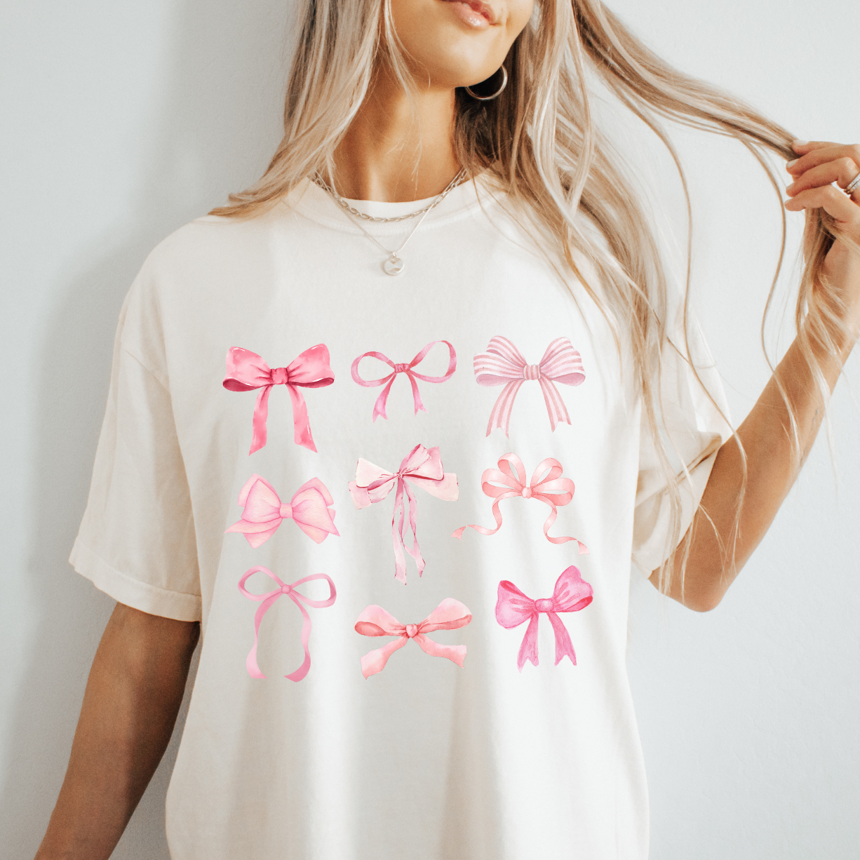 Pink Bows Coquette T-Shirt