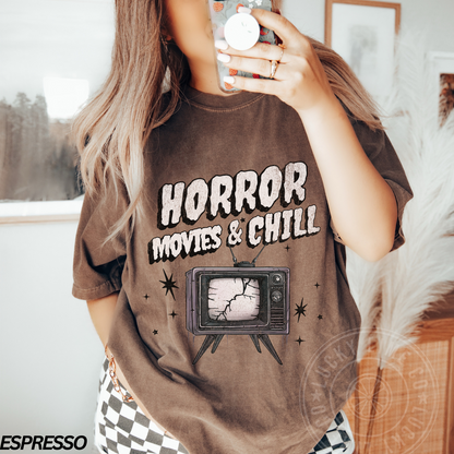 Horror Movies and Chill Comfort Colors® T-shirt